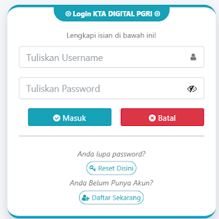 Register PGRI Minahasa Tenggara - Persatuan Guru Republik Indonesia Cabang Minahasa Tenggara
